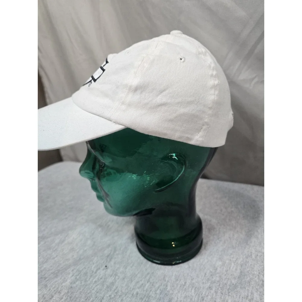 Harley Davidson Women's Adjustable Logo Cap Wings Rhinestones White